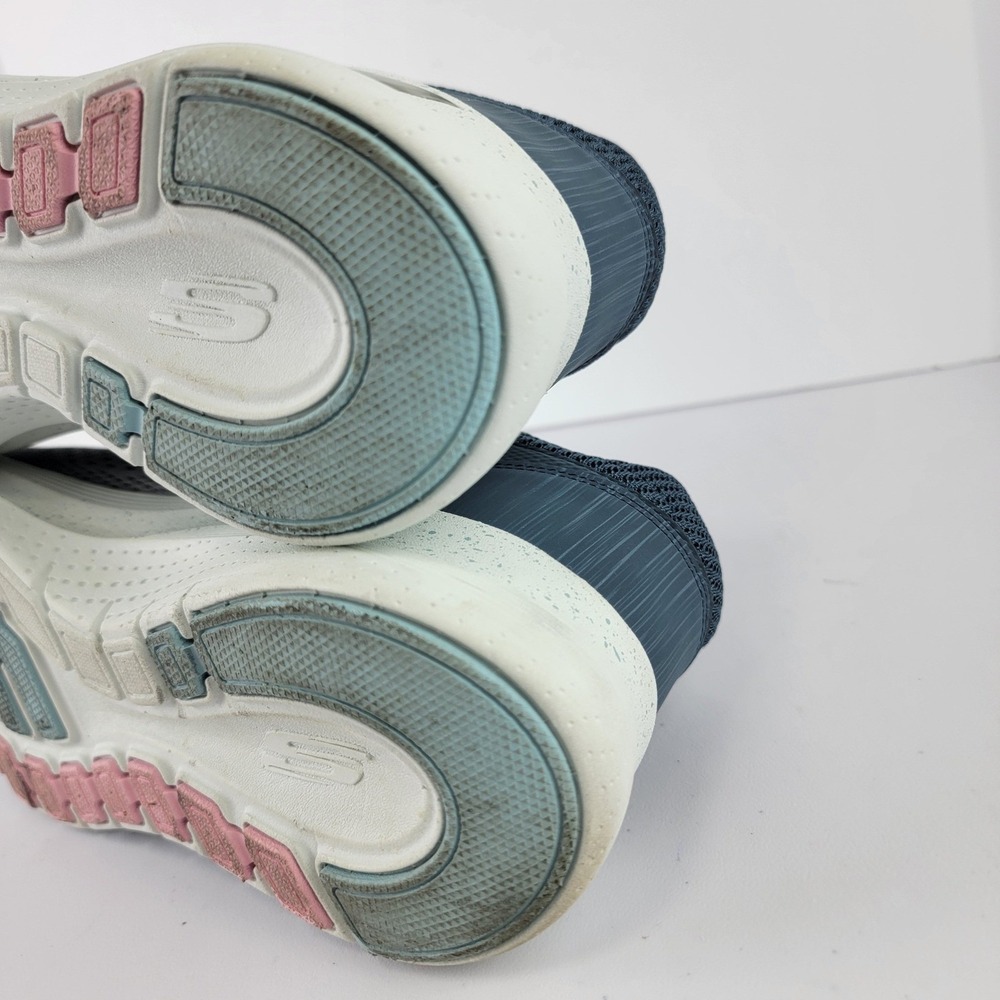 Skechers Arch Fit 2.0 Rainy Days Sneakers Womens 8 Grey Waterproof Walking Shoes - Picture 13 of 14